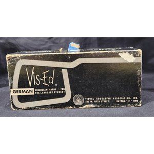 999 Visual Education Vis-ed GERMAN VOCABULARY FLASH CARDS for language students